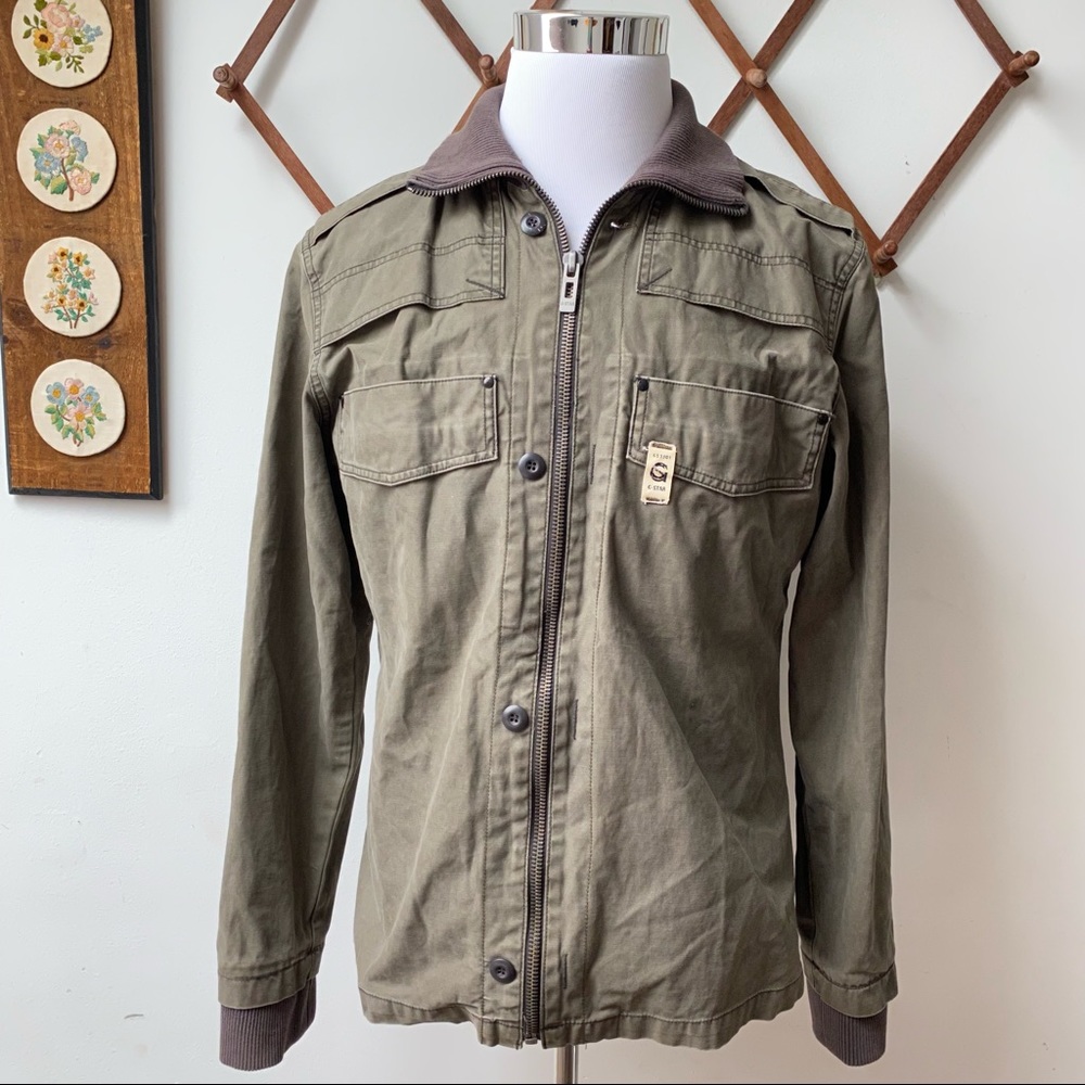 G-Star Raw Denim Military Field Jacket - Picture 1 of 16